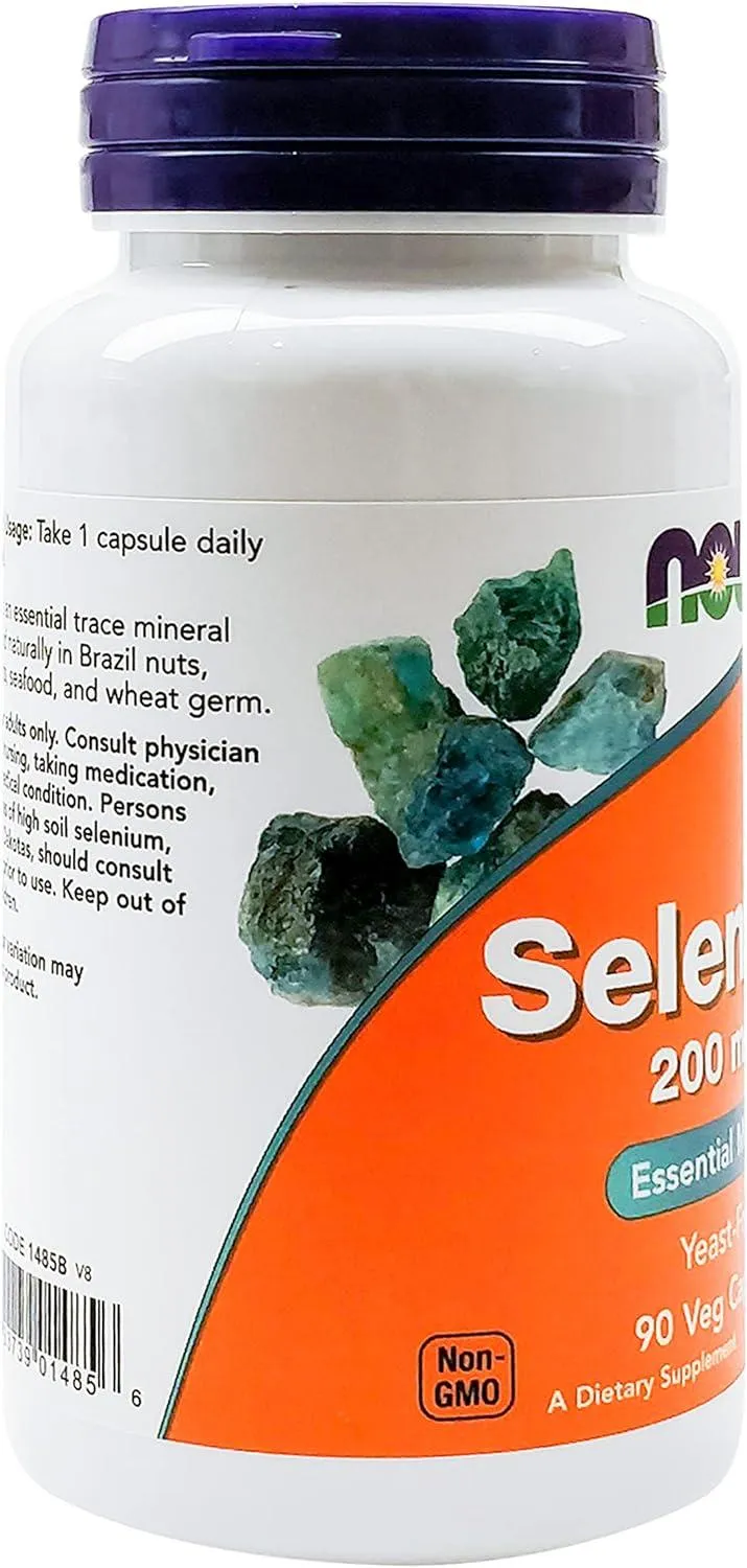 Now Selenium 200Mcg Vcaps. 90'S