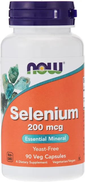 Now Selenium 200Mcg Vcaps. 90'S