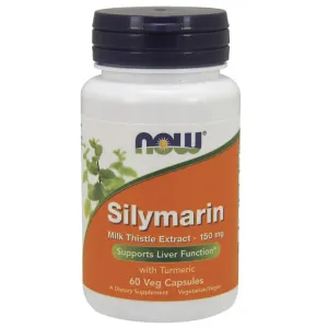 Now Silymarin 150mg Dietary Supplement Vegetarian 60 Capsules