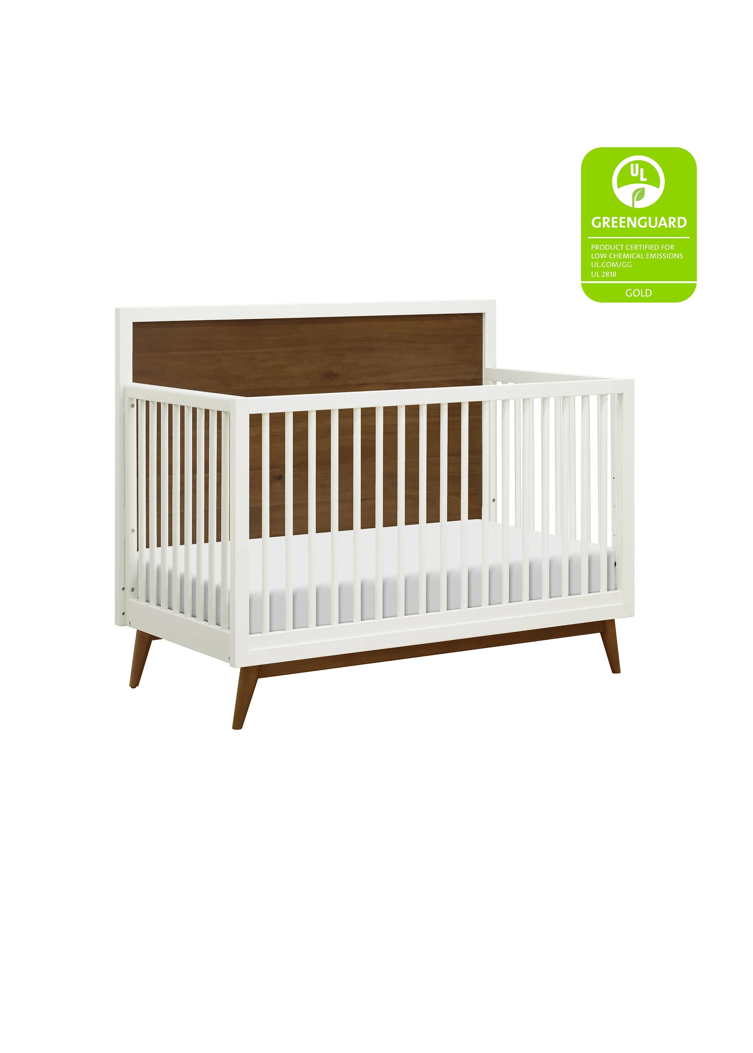 PALMA 4-IN-1 CONVERTIBLE CRIB WITH TODDLER BED CONVERSION KIT