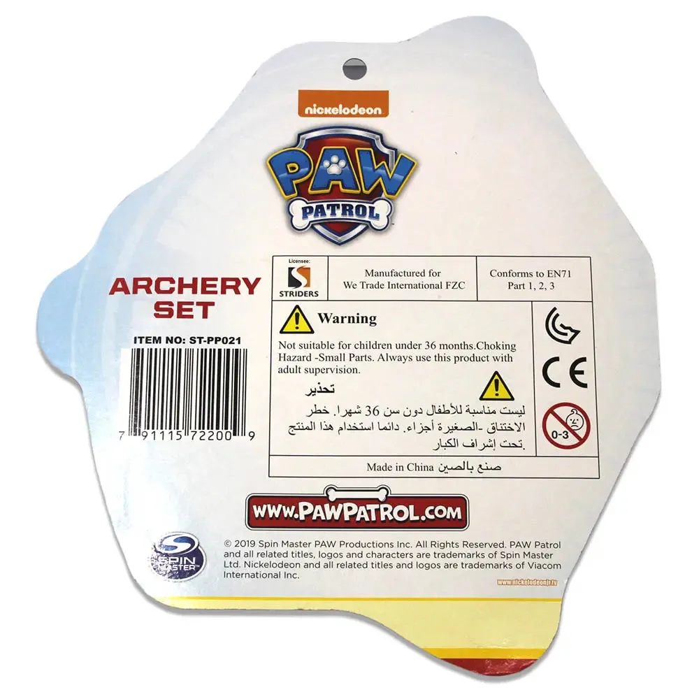 Paw Patrol Archery Shooting Set Adventure