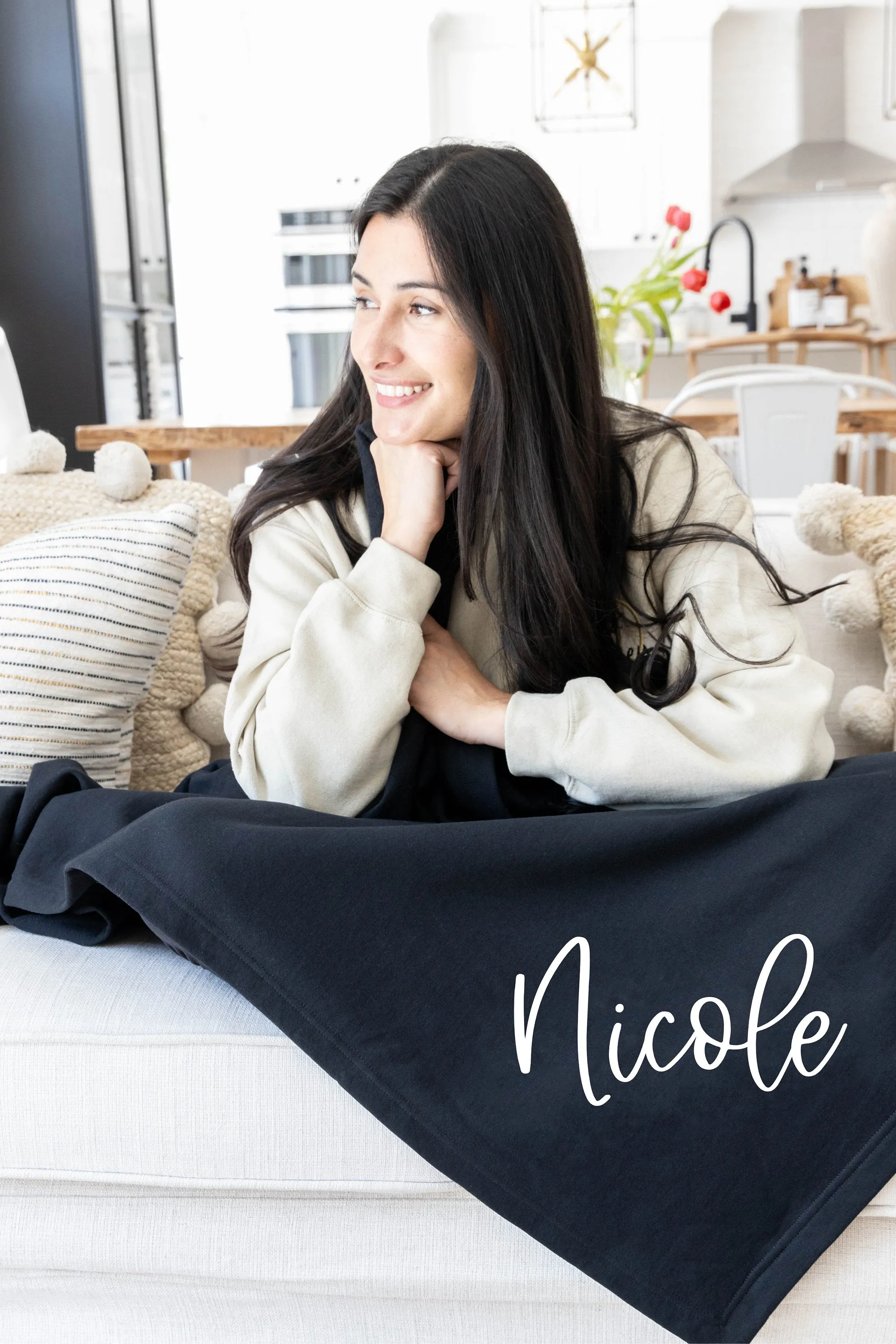 Personalized Blankets with Name | Custom Throw Blankets