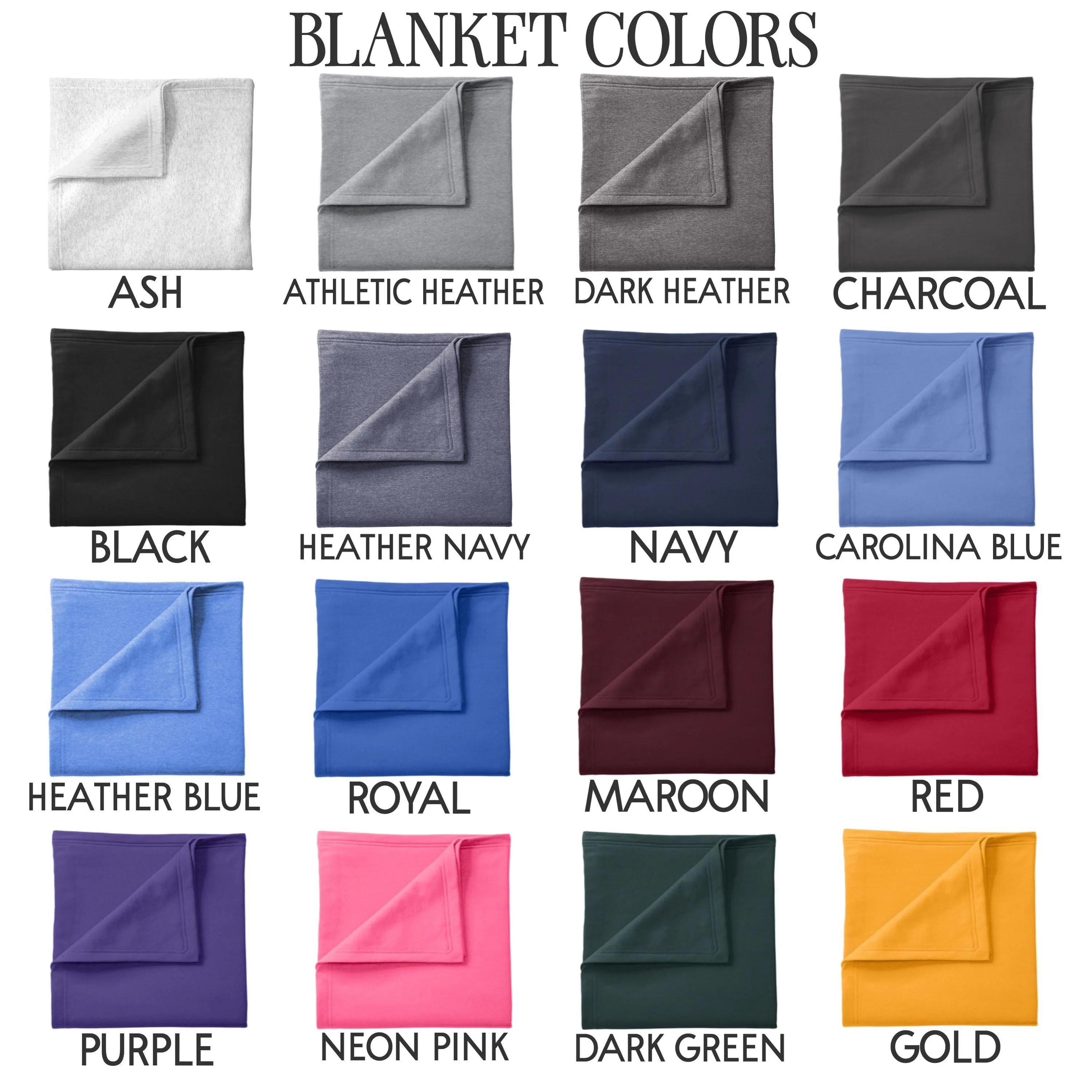 Personalized Blankets with Name | Custom Throw Blankets