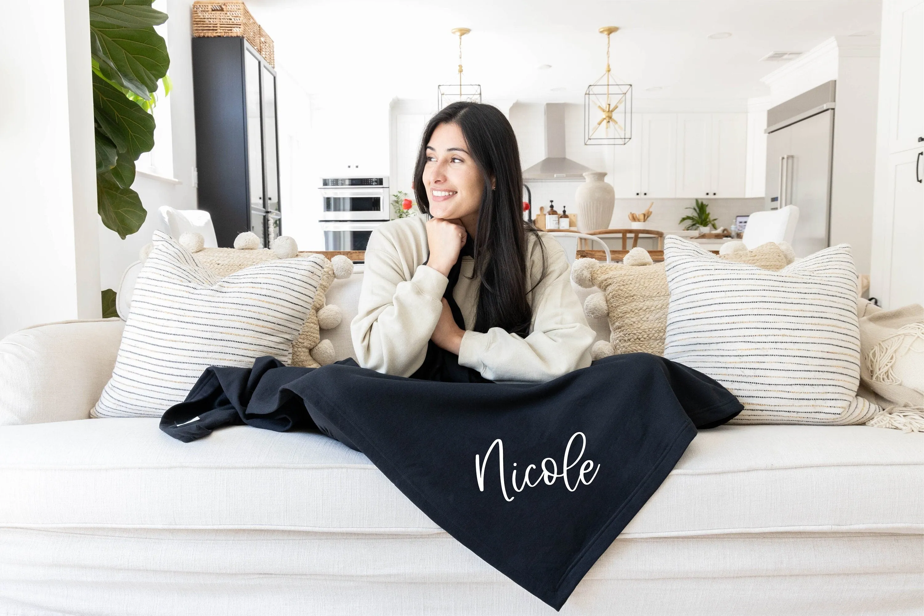 Personalized Blankets with Name | Custom Throw Blankets
