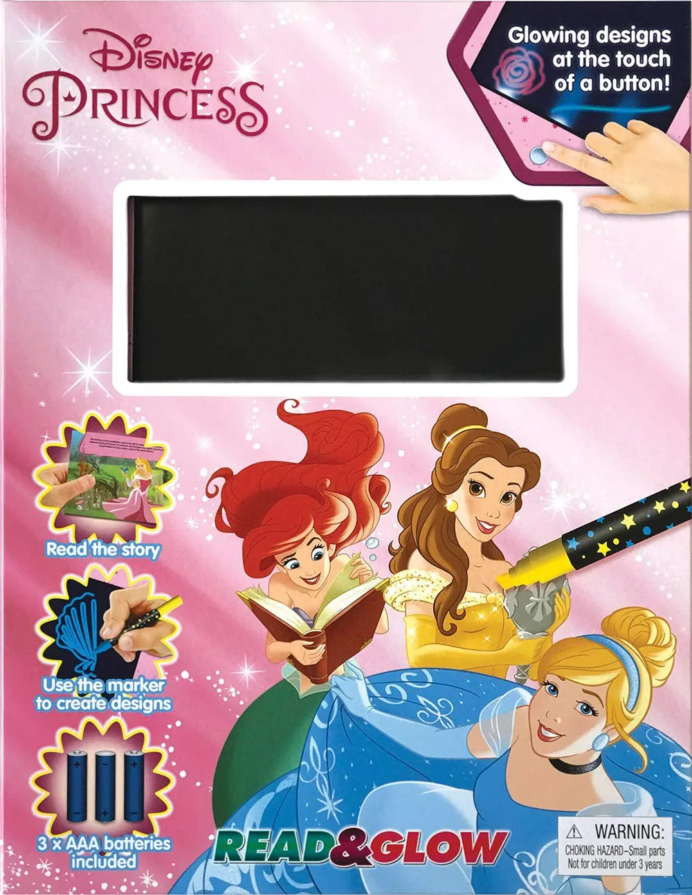 Phidal Disney Animals Read & Glow - English