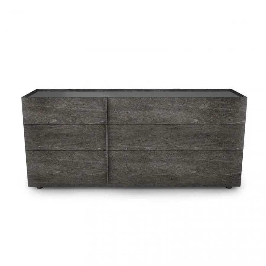 Plank Wooden Headboard Bed