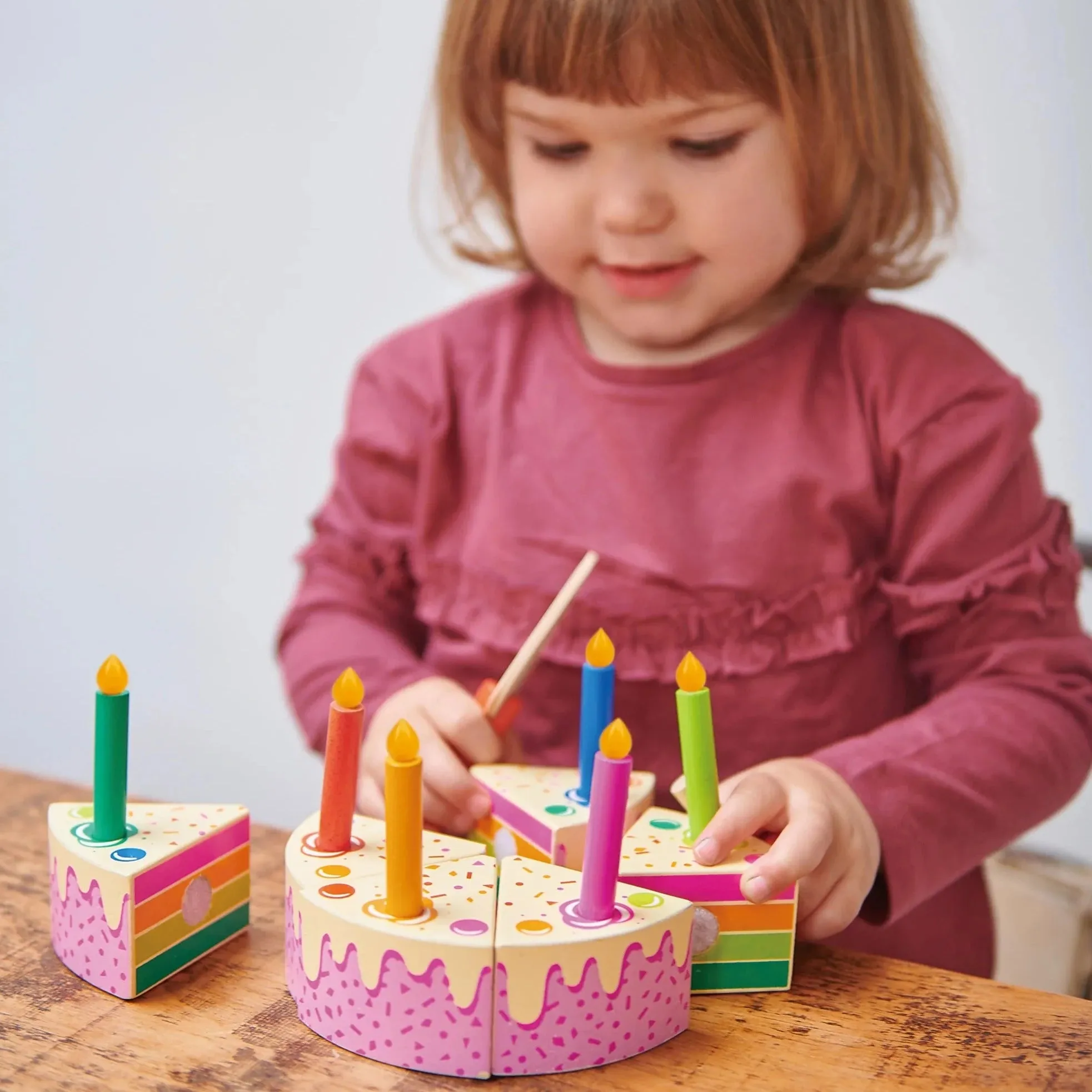 Rainbow Birthday Cake