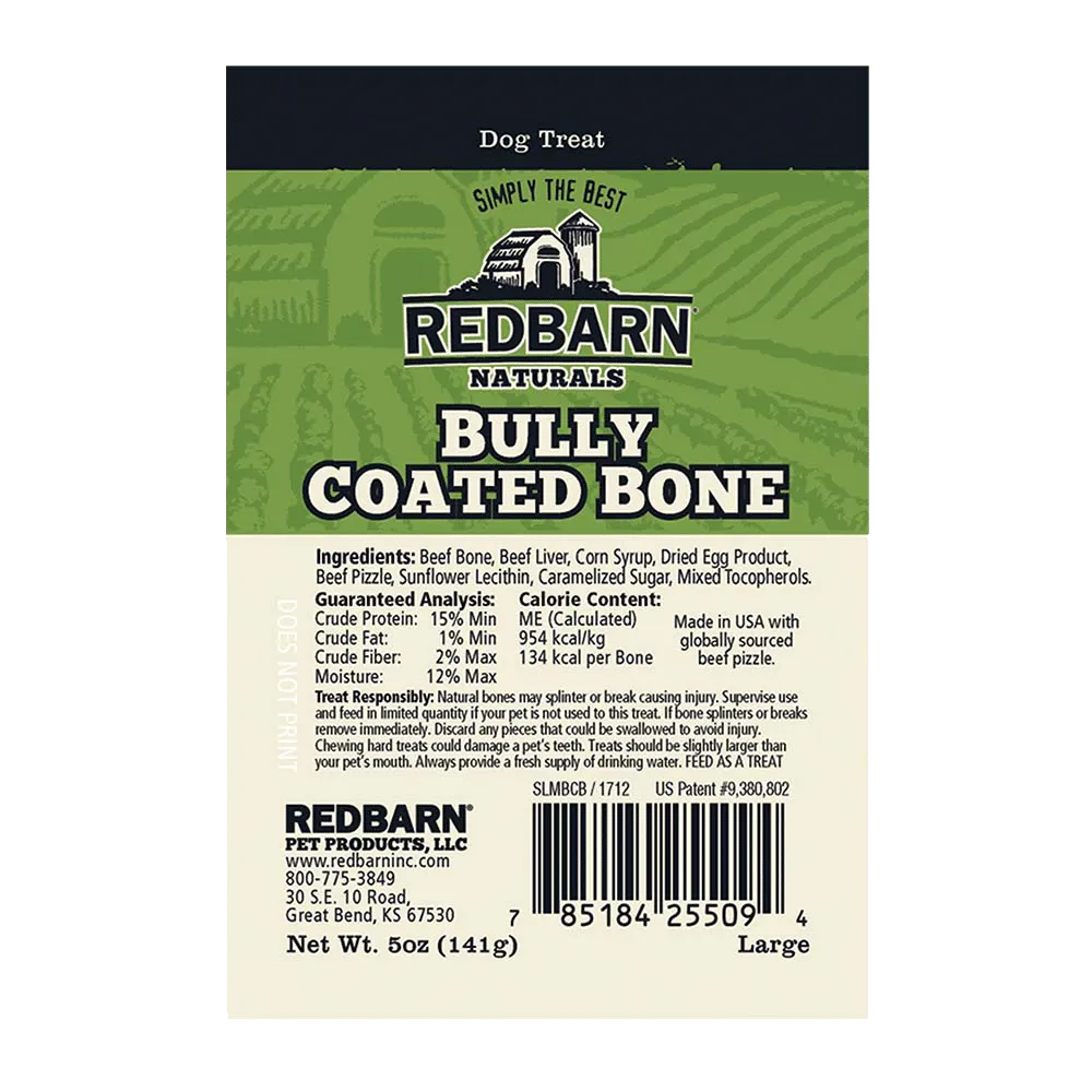 Redbarn Bully Coated Small Bone