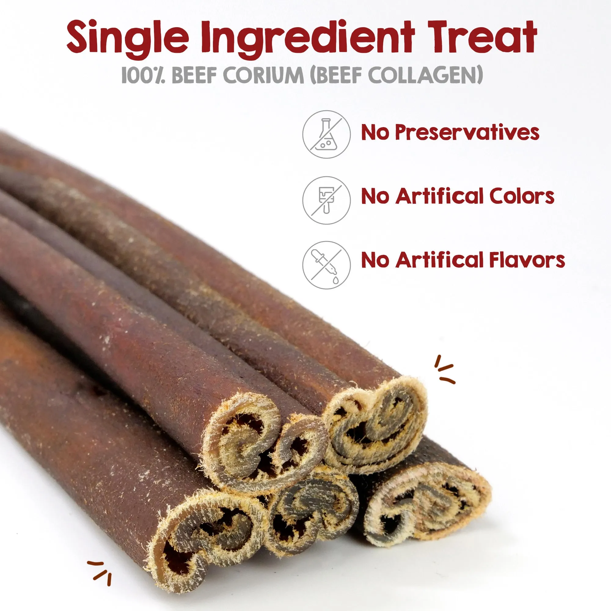 Riley's Originals Beef Collagen Sticks (6")