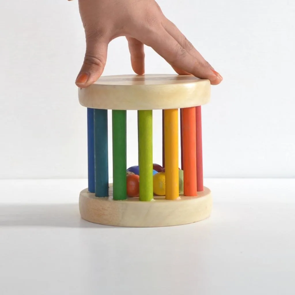 Shake and Rattle Baby Rolling Wheel Toy