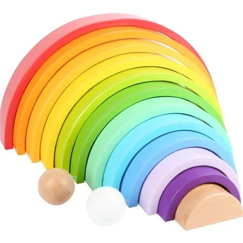 Small Foot Wooden Toys XL Wooden Rainbow Playset