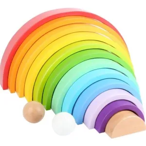 Small Foot Wooden Toys XL Wooden Rainbow Playset