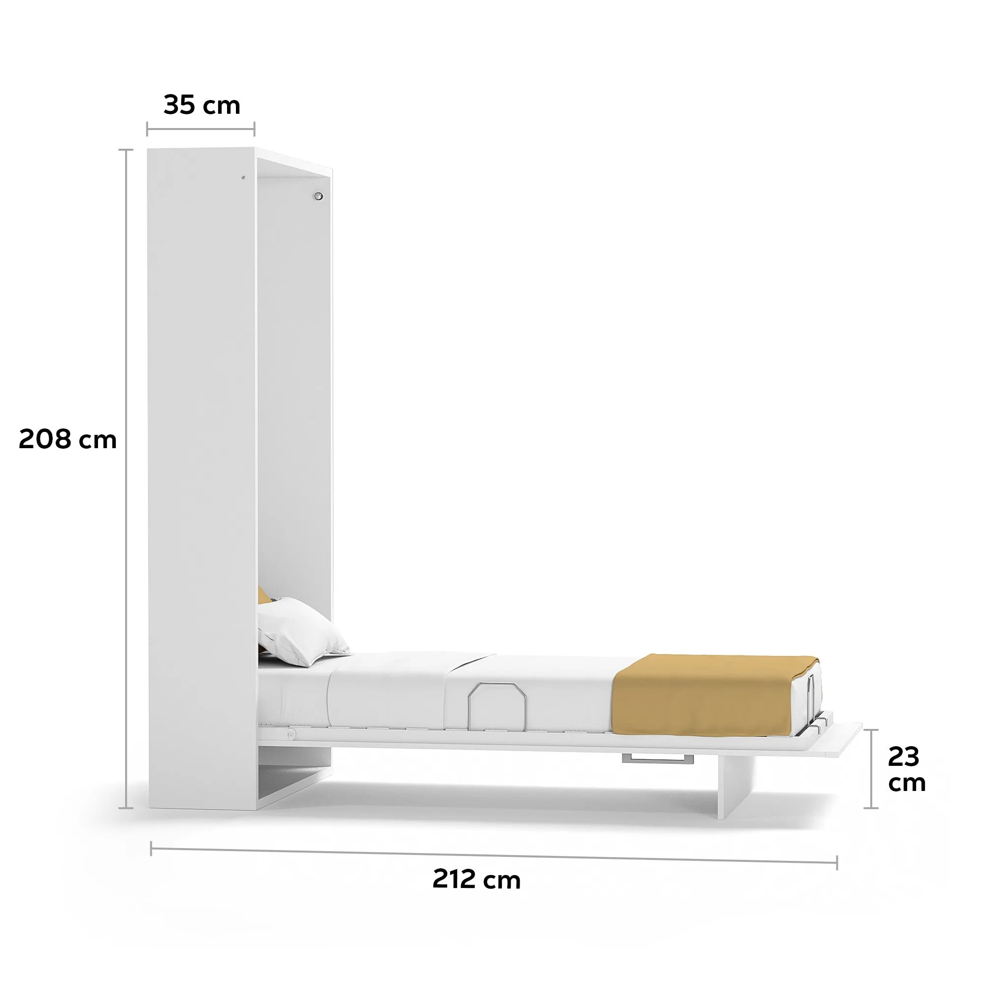 Spazio Single Wall Bed