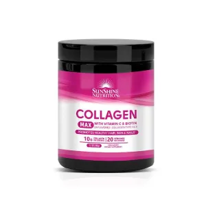 Sunshine Nutrition Collagen Max With Vitamin C& Biotin 7.3oz