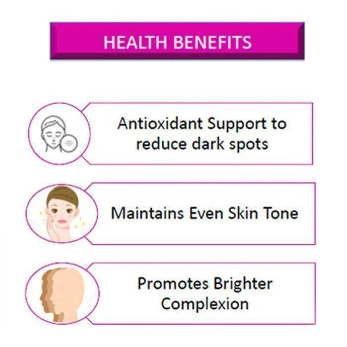 Sunshine Nutrition Derma Glow 60's