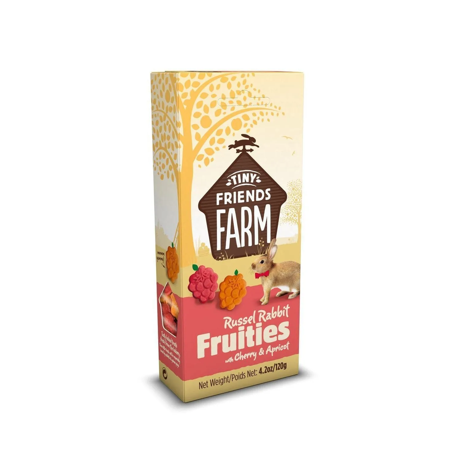 Supreme Tiny Friends Farm Russel Rabbit Fruities Treats 120g