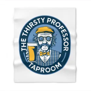 Thirsty Professor Throw Blanket