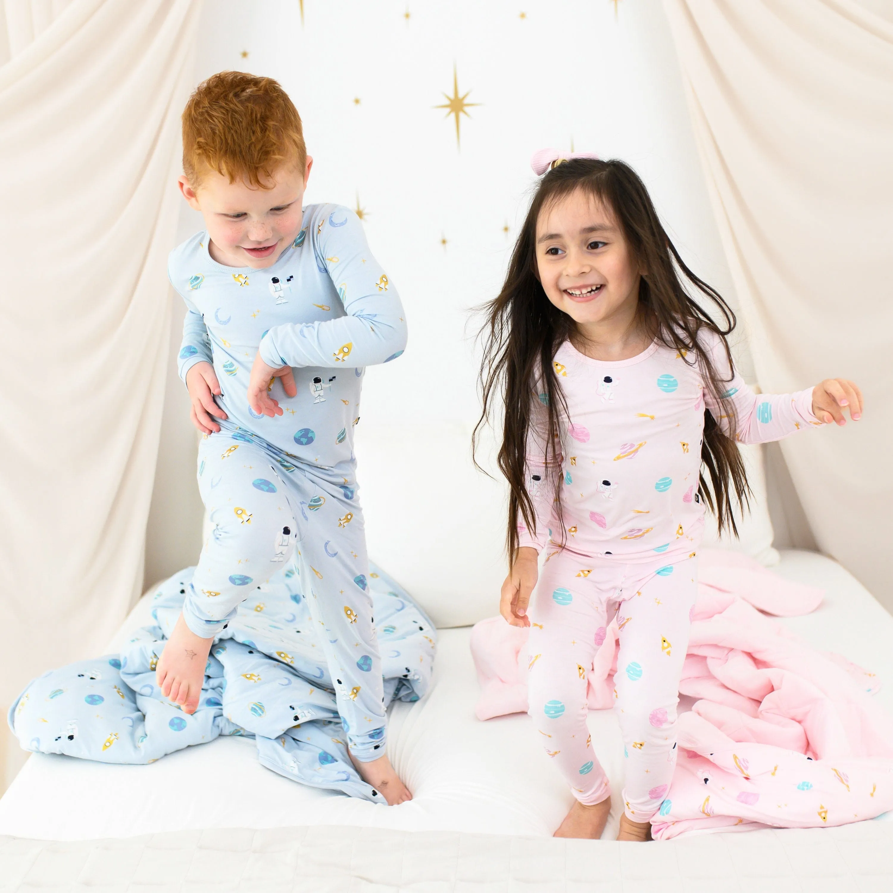 Toddler Blanket in Ice Space 1.0