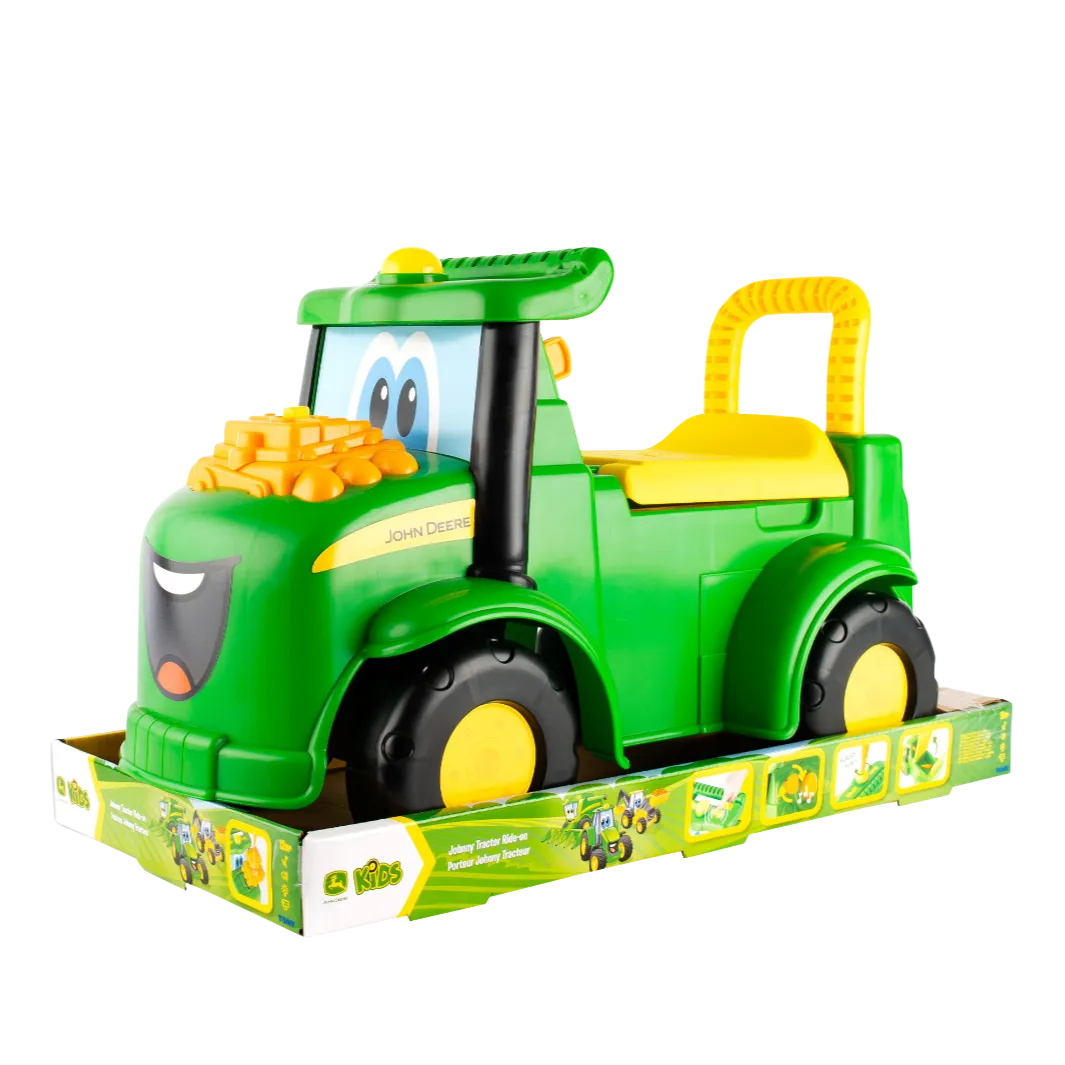 TOMY John Deere Johnny Tractor Ride-On Foot To Floor