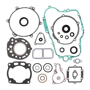 VERTEX COMPLETE GASKET SET W/ OIL SEALS KAW KX125 88