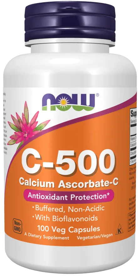 Vitamin C-500 Calcium Ascorbate-C Veg Capsules
