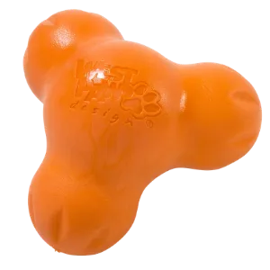 West Paw Design Tux Dog Toy Tangerine Orange