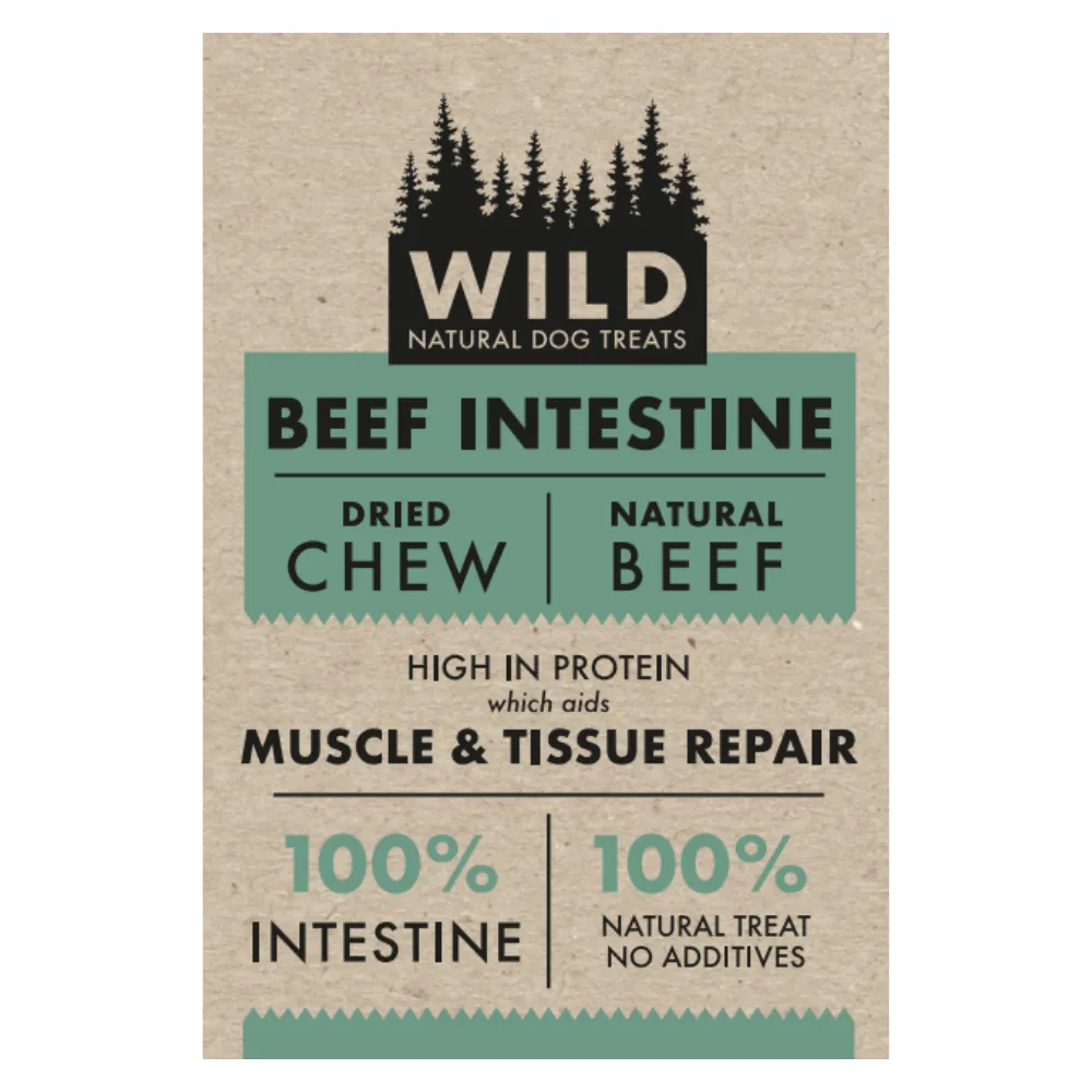 Wild Natural Dog Treat - Beef Intestine